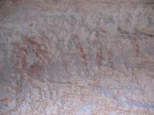 Handschablone und Grasabdrücke von Unbekannt Unbekannt